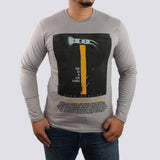 Men's Full Sleeves T Shirt - Grey, Mens T-Shirts, Chase Value, Chase Value