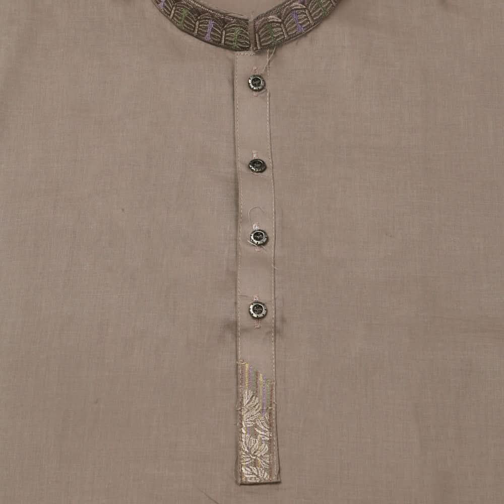 Boys Embroidered Shalwar Suit - Grey, Boys Shalwar Kameez, Chase Value, Chase Value