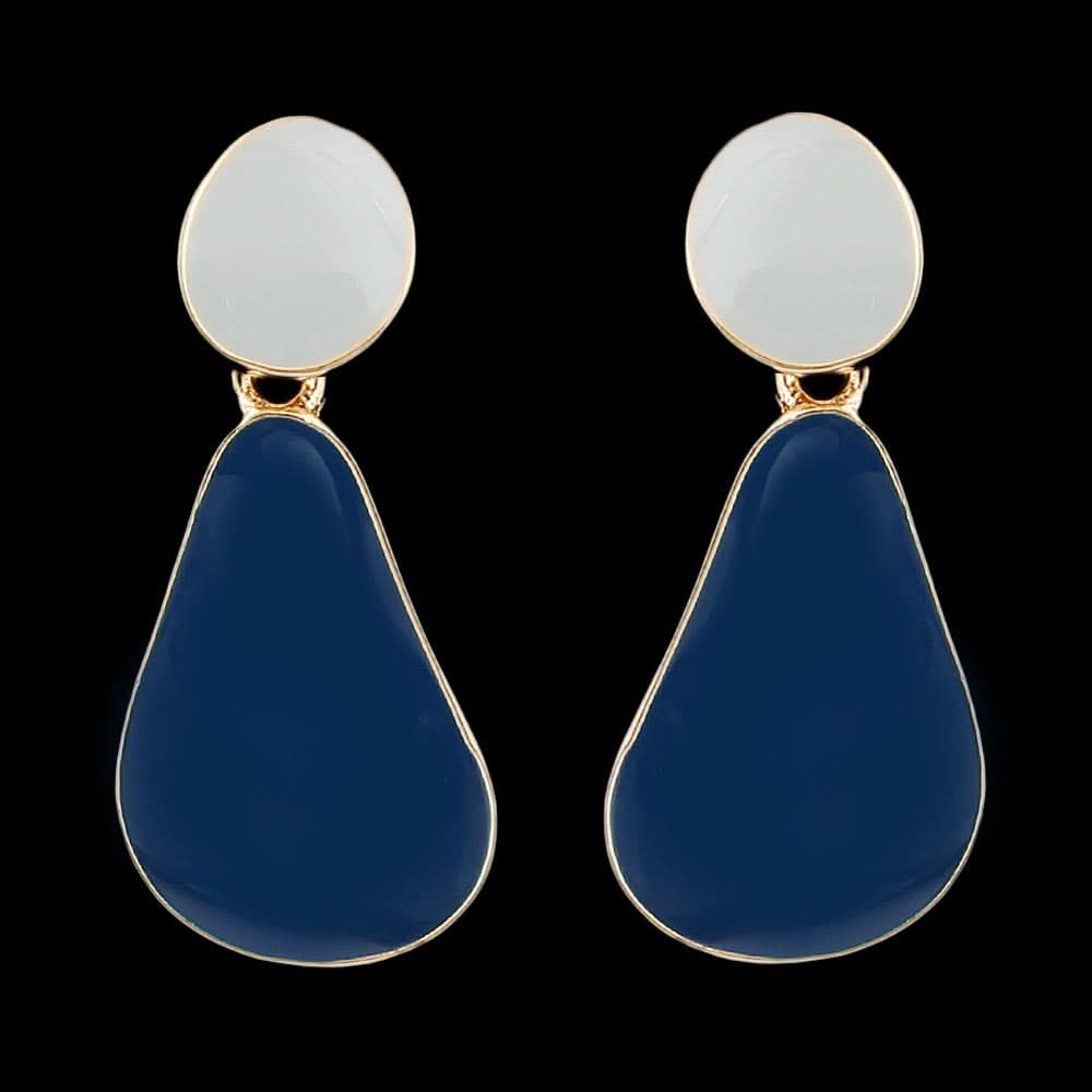 Women's Ear Tops - Navy Blue, Women, Earrings & Tops, Chase Value, Chase Value