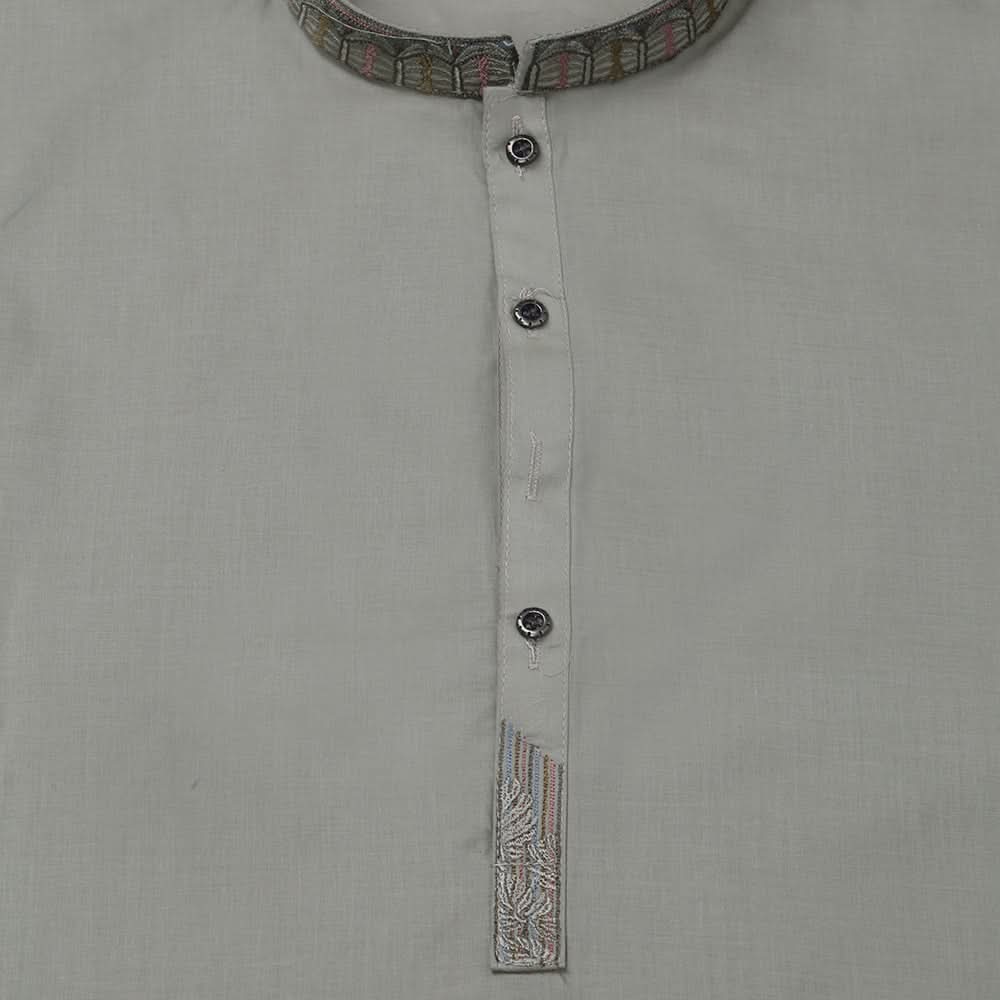 Boys Embroidered Shalwar Suit - Light Green, Boys Shalwar Kameez, Chase Value, Chase Value