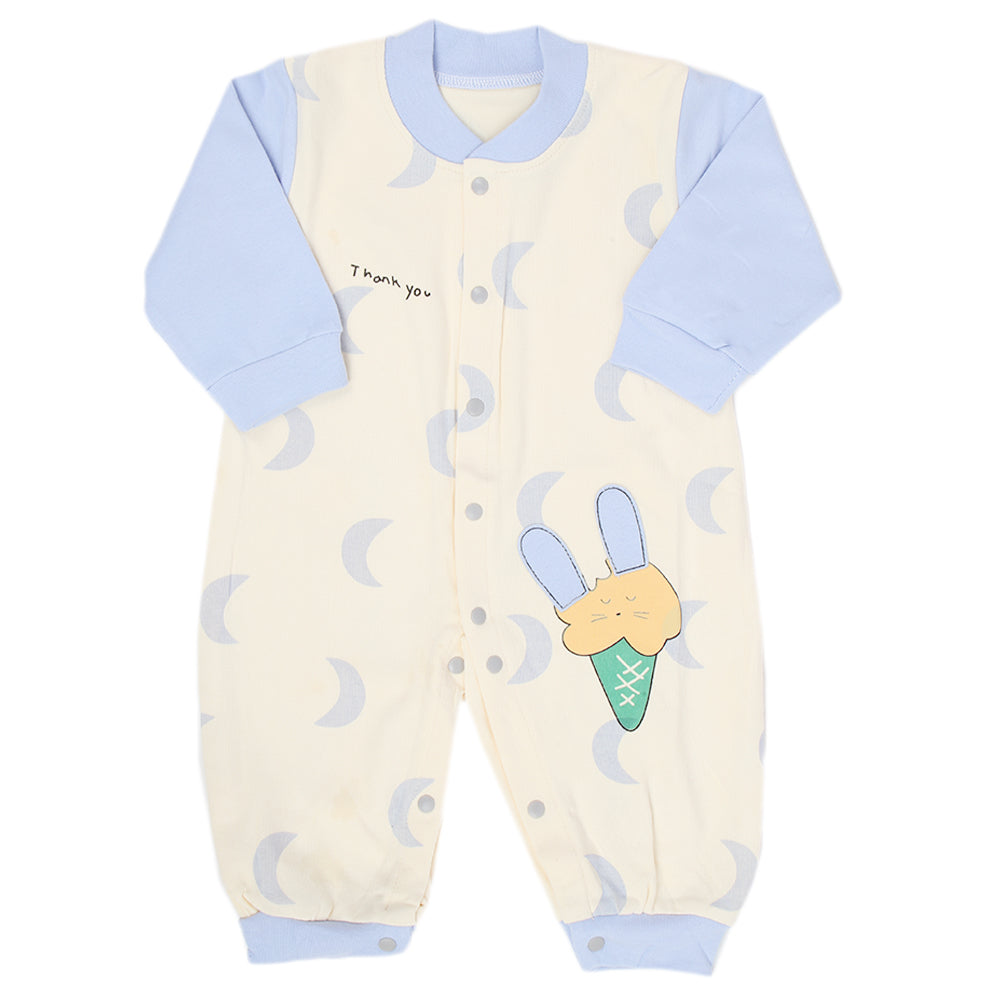 Newborn Boys Full Sleeves Romper - Light Purple, Kids, New Born Boys Rompers, Chase Value, Chase Value