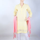 Women's Jacquard Paranda Dupatta - Light Pink, Women, Dupatta, Chase Value, Chase Value