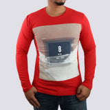 Men's Full Sleeves T Shirt - Pink, Mens T-Shirts, Chase Value, Chase Value