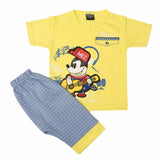 Boys Suits Half Sleeve - Yellow, Kids, Boys Sets And Suits, Chase Value, Chase Value