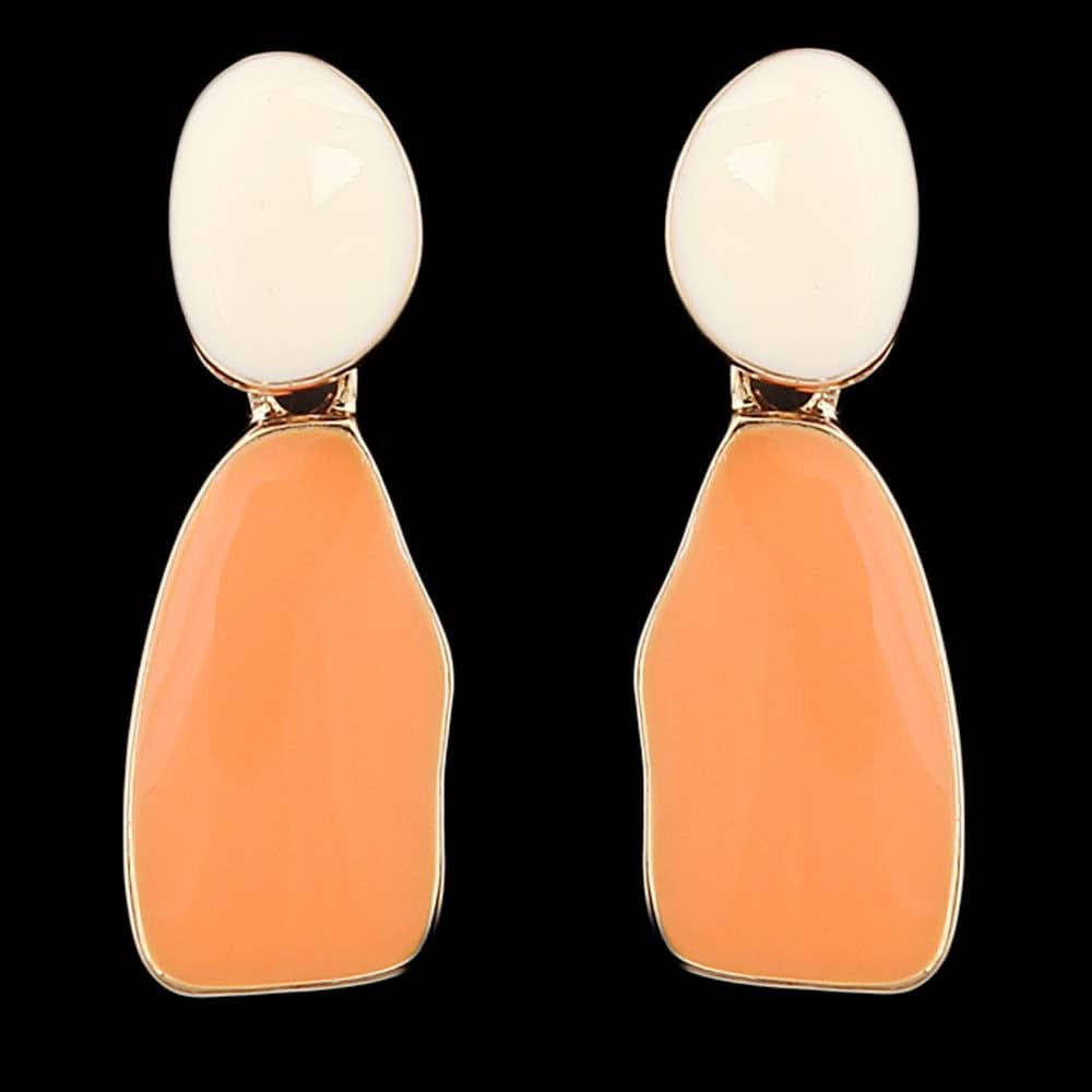 Women's Ear Tops - Orange, Women, Earrings & Tops, Chase Value, Chase Value