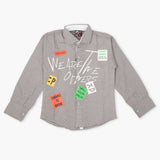 Boys Casual Shirt - Grey, Boys Shirts, Chase Value, Chase Value