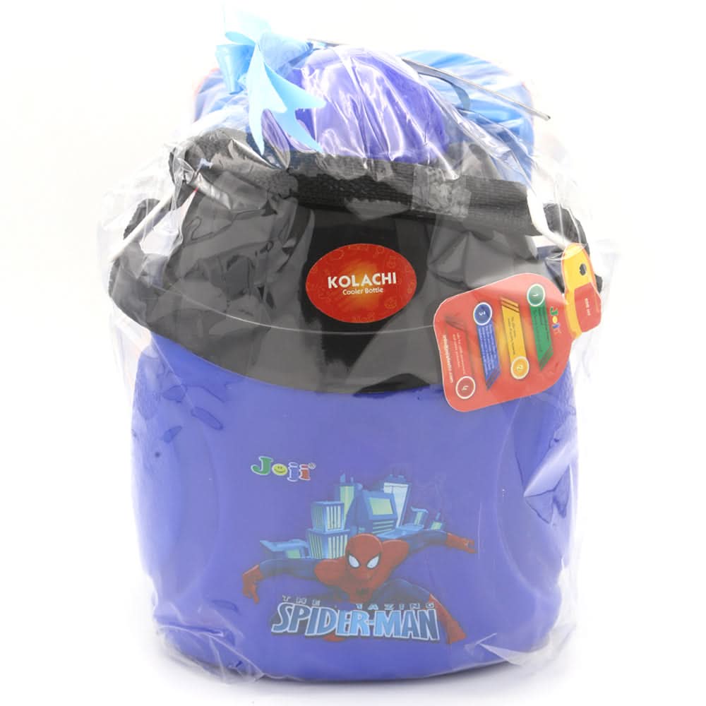 Water Bottle 600 ML with Lunch Box - Red, Kids, Tiffin Boxes And Bottles, Chase Value, Chase Value