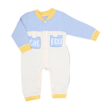 Newborn Boys Full Sleeves Romper - Blue, Kids, New Born Boys Rompers, Chase Value, Chase Value