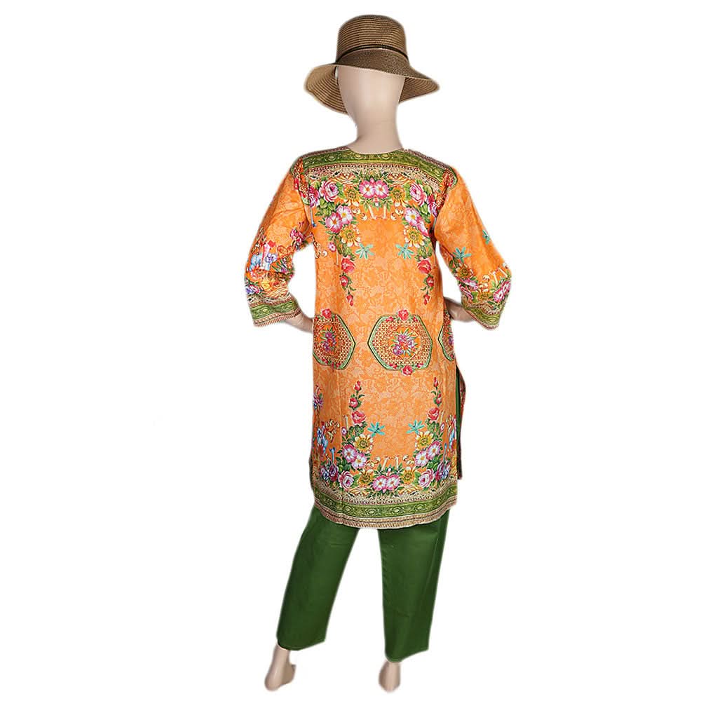 Women's Printed Lawn 2 Pcs Stitched Suit - Multi, Women's Fashion, Chase Value, Chase Value