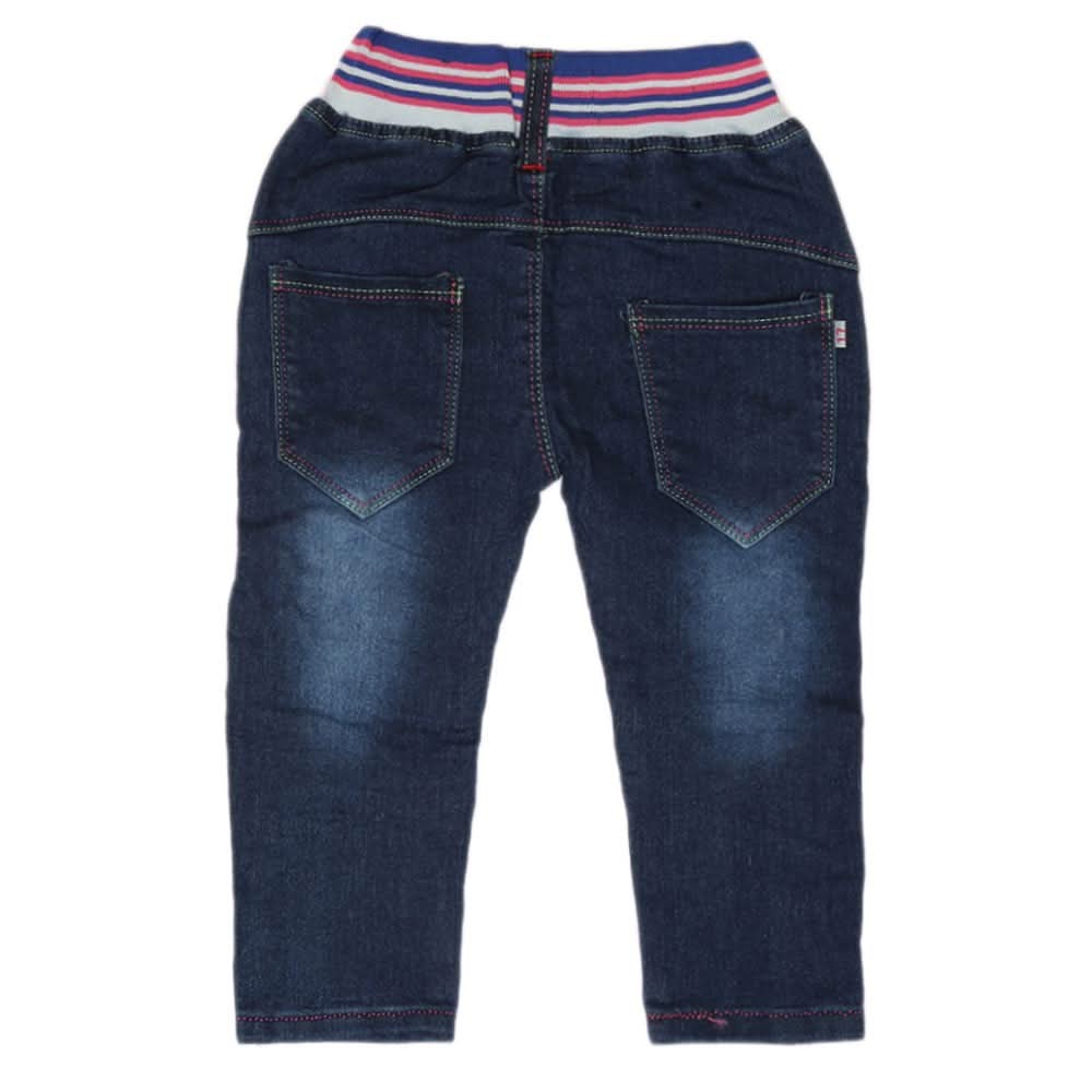 Girls Denim Pants - Blue, Kids, Pants And Capri, Chase Value, Chase Value