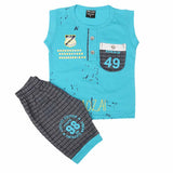 Boys Sando Suit 1308 - Blue, Kids, Boys Sets And Suits, Chase Value, Chase Value