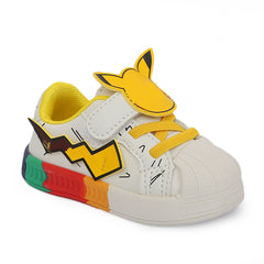 Boys Casual Shoes K307 (ANQ1) 21-25 - Yellow, Kids, Boys Casual Shoes And Sneakers, Chase Value, Chase Value