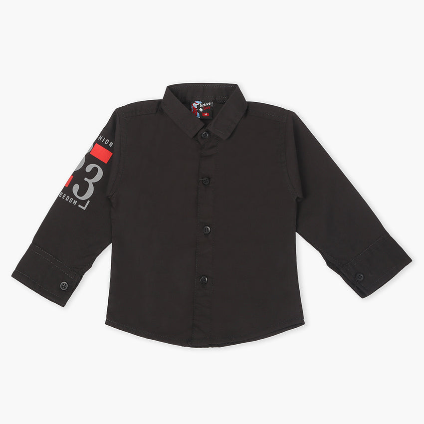 Boys Koti Shirt - Black, Boys Shirts, Chase Value, Chase Value
