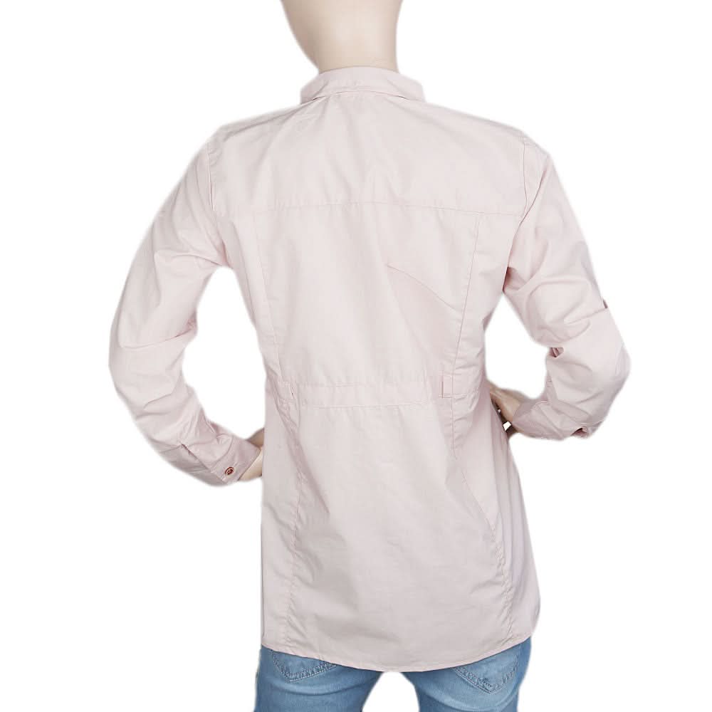 Women's Full Sleeves Casual Shirt - T Pink, Women, T-Shirts And Tops, Chase Value, Chase Value