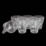Glass Mugs 6 Pcs Set, Home & Lifestyle, Glassware & Drinkware, Chase Value, Chase Value