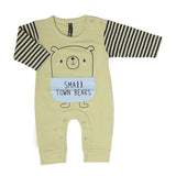 Newborn Boys Full Sleeves Romper - Light Green, Kids, Newborn Boys Rompers, Chase Value, Chase Value