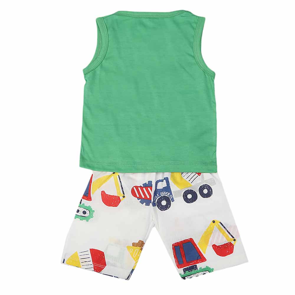 Boys Sando Suit - Green, Kids, Boys Sando, Chase Value, Chase Value
