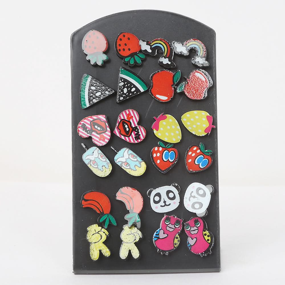 Women's Ear Tops - Multi, Women, Earrings & Tops, Chase Value, Chase Value