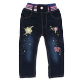 Girl's Denim Pant - Blue, Kids, Pants And Capri, Chase Value, Chase Value