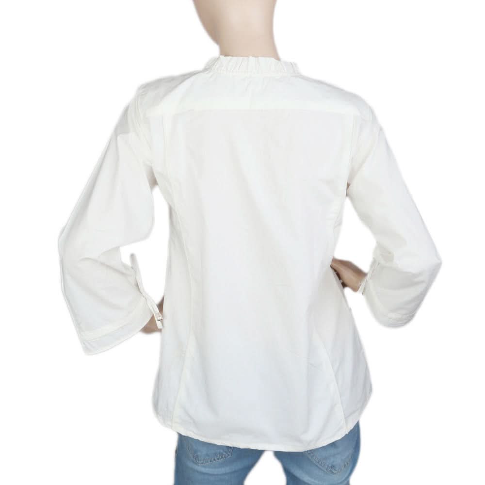 Women's Full Sleeves Western Top - White, Women, T-Shirts And Tops, Chase Value, Chase Value