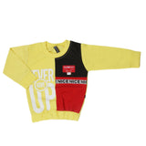 Boys Full Sleeves T-Shirt - Yellow, Kids, Boys T-Shirts, Chase Value, Chase Value