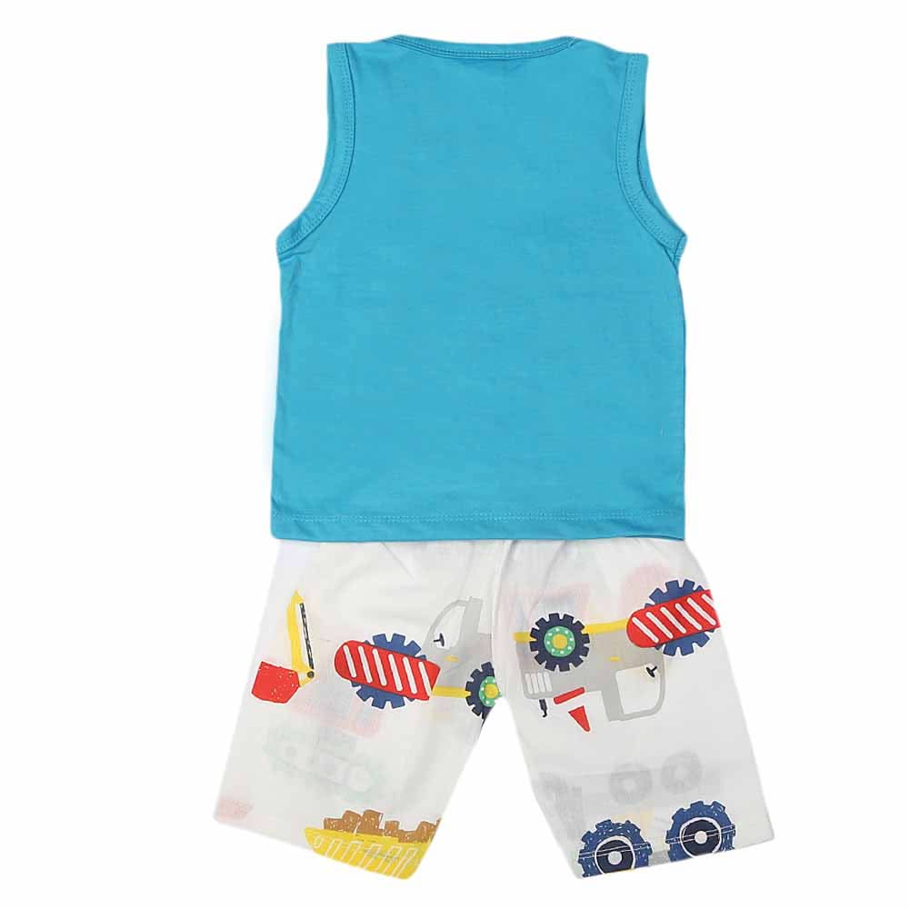 Boys Sando Suit - Blue, Kids, Boys Sets And Suits, Chase Value, Chase Value