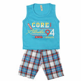 Boys Sando Suit - Blue, Kids, Boys Sets And Suits, Chase Value, Chase Value