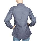 Women's Full Sleeves Casual Shirt - Grey, Women, T-Shirts And Tops, Chase Value, Chase Value
