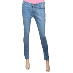 Women's Denim Pant - Light Blue, Women, Pants & Tights, Chase Value, Chase Value