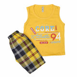 Boys Sando Suit - Yellow, Kids, Boys Sets And Suits, Chase Value, Chase Value