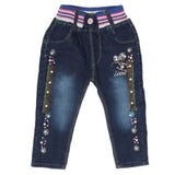 Girls Denim Pants - Blue, Kids, Pants And Capri, Chase Value, Chase Value