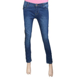 Women's Denim Pant - Blue, Women, Pants & Tights, Chase Value, Chase Value