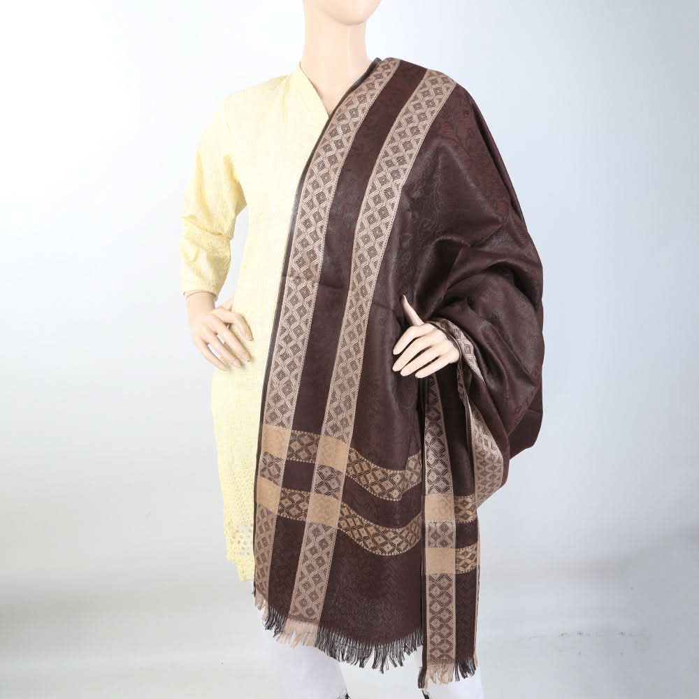 Women's Shawl Classic - Coffee, Women, Shawls And Scarves, Chase Value, Chase Value