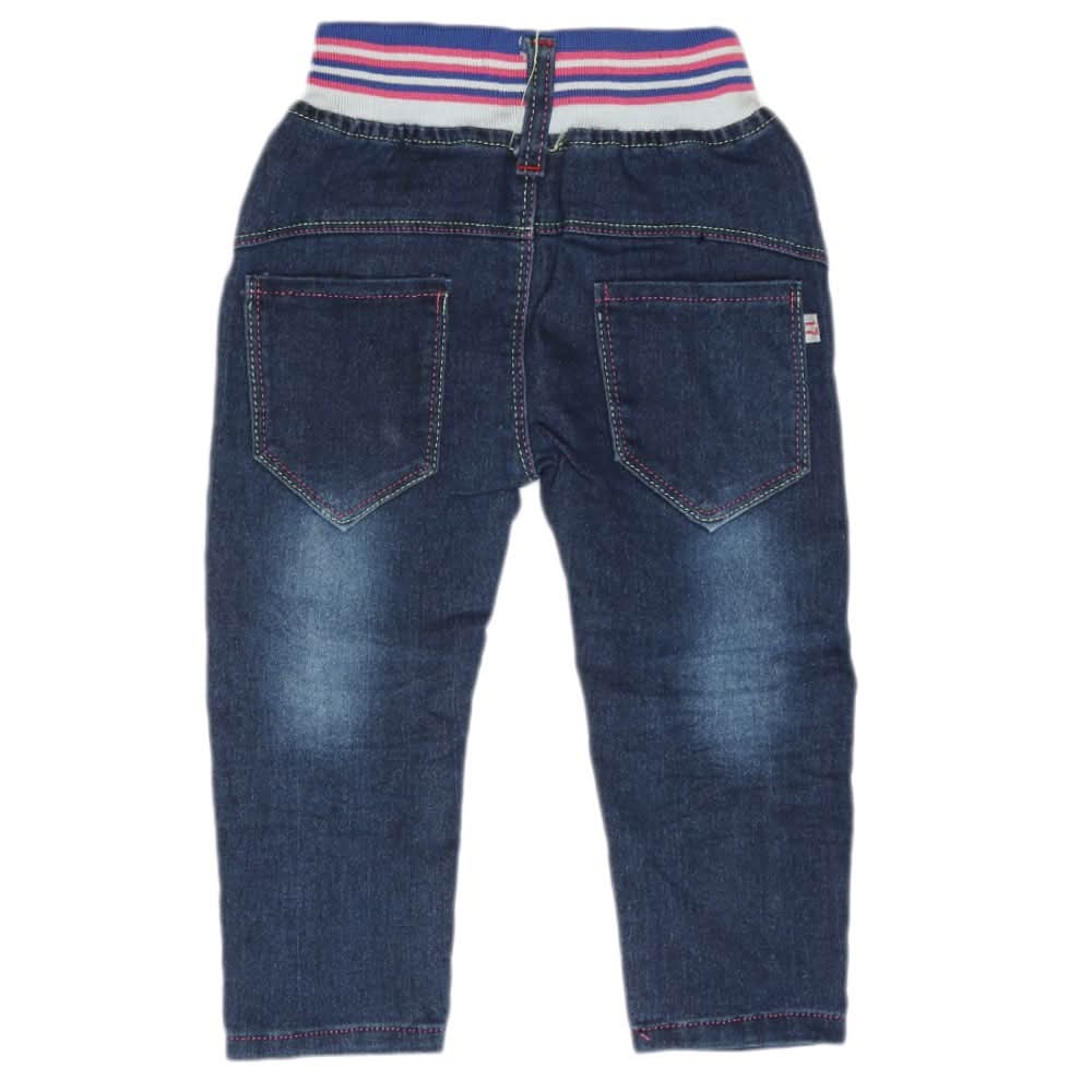 Girls Denim Pants - Blue, Kids, Pants And Capri, Chase Value, Chase Value