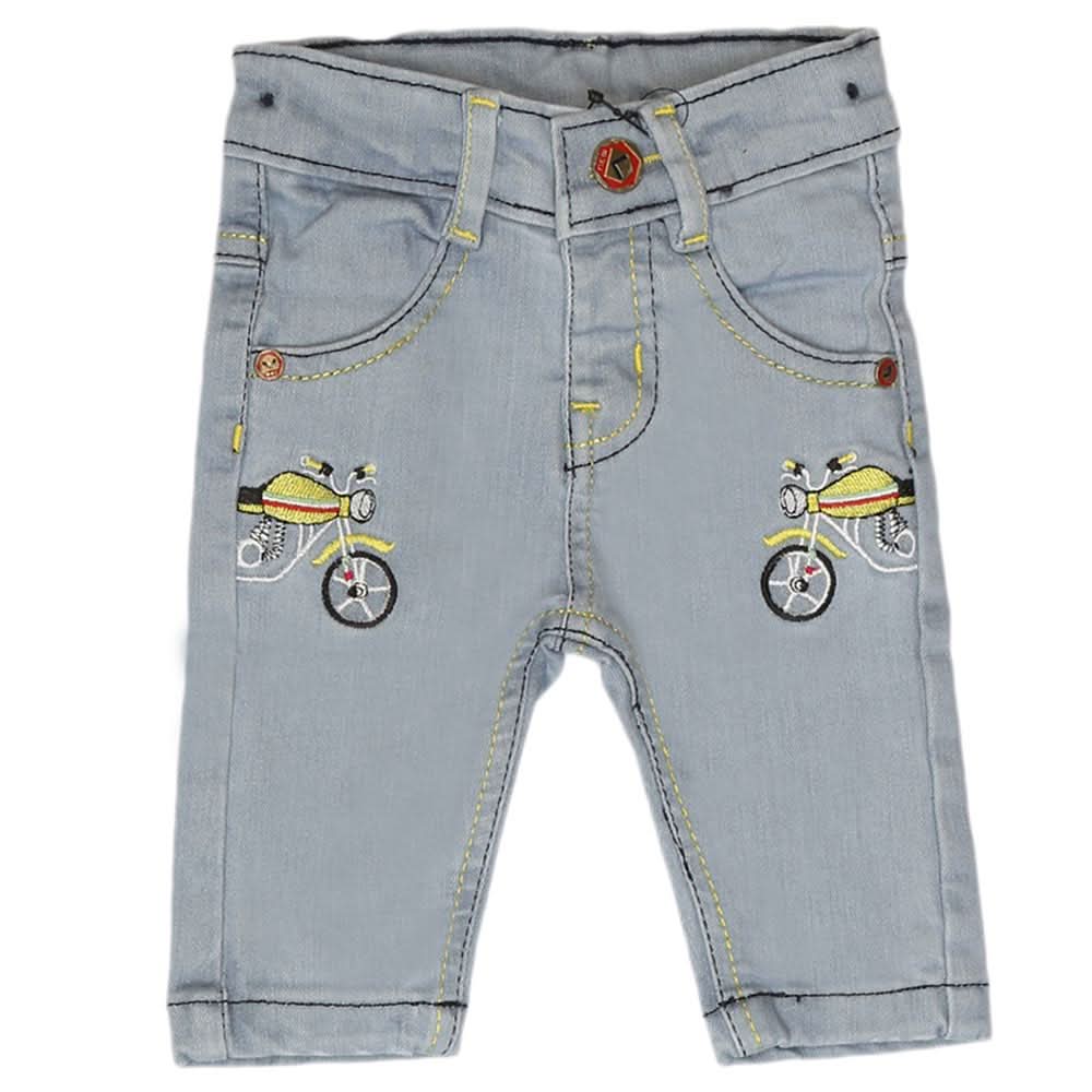 New-Born Boys Denim Pants - blue, Kids, NB Boys Shorts And Pants, Chase Value, Chase Value