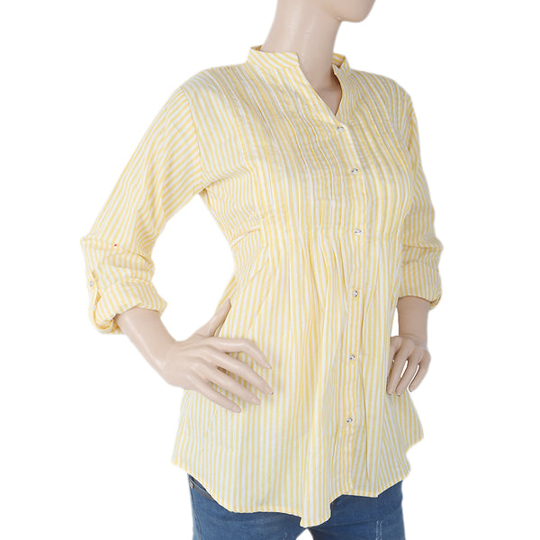 Women's Western Top With Front Pentax - Yellow, Women, T-Shirts And Tops, Chase Value, Chase Value