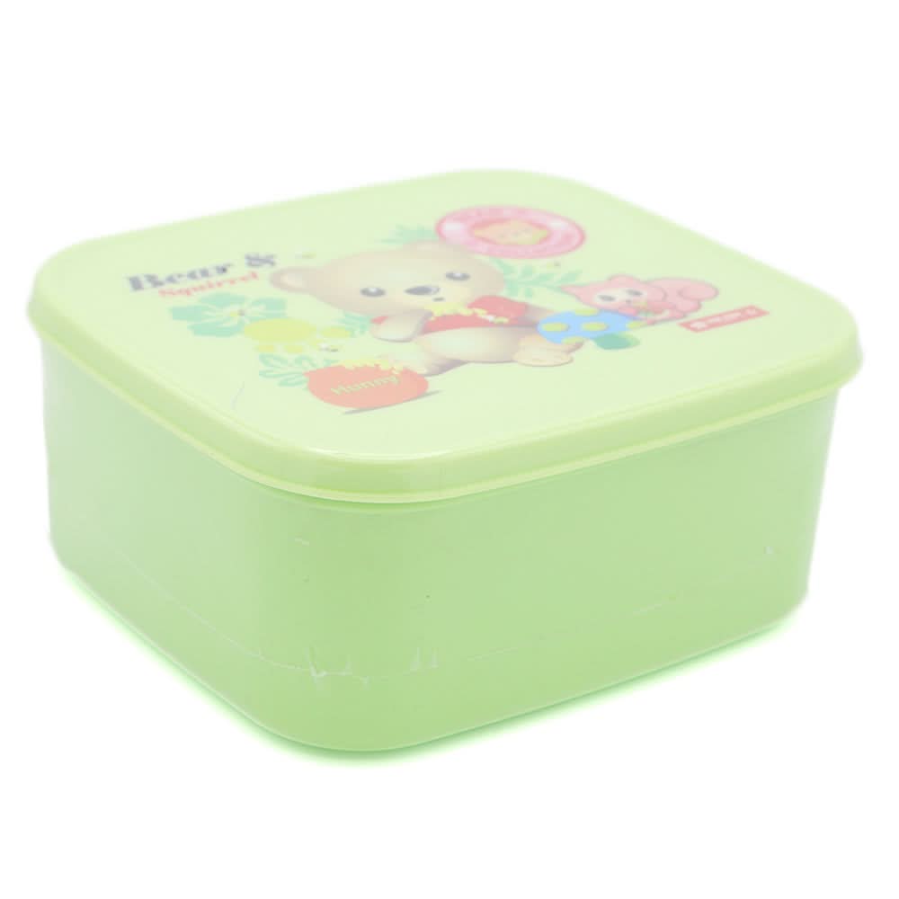 Listy Box (L) MC-33 - Green, Kids, Tiffin Boxes And Bottles, Chase Value, Chase Value