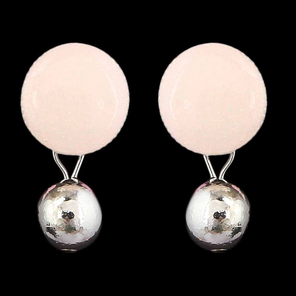 Women's Ear Tops - Tea Pink, Women, Earrings & Tops, Chase Value, Chase Value