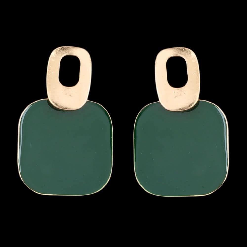 Women's Ear Tops - Green, Women, Earrings & Tops, Chase Value, Chase Value