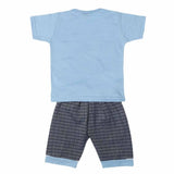 Boys Half Sleeves Suit 1311 - Blue, Kids, Boys Sets And Suits, Chase Value, Chase Value