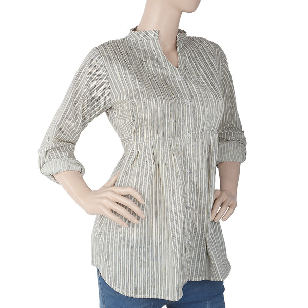Women's Western Top With Front Pentax - Fawn, Women, T-Shirts And Tops, Chase Value, Chase Value