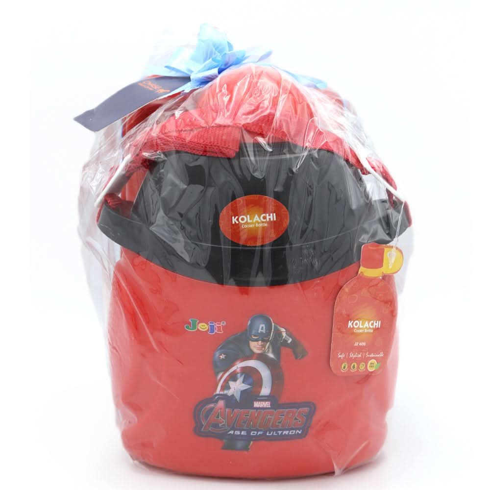 Water Bottle 600 ML with Lunch Box - Blue, Kids, Tiffin Boxes And Bottles, Chase Value, Chase Value