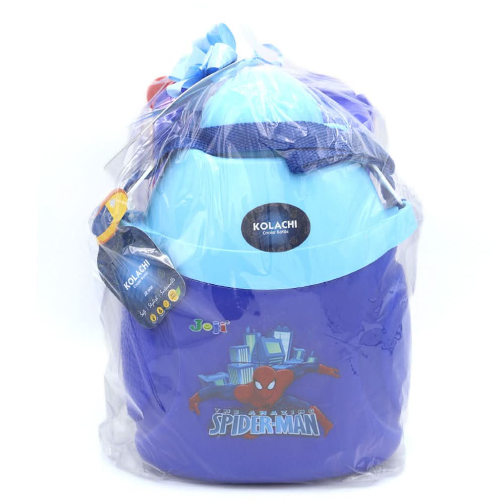 Water Bottle 600 ML with Lunch Box - Red, Kids, Tiffin Boxes And Bottles, Chase Value, Chase Value