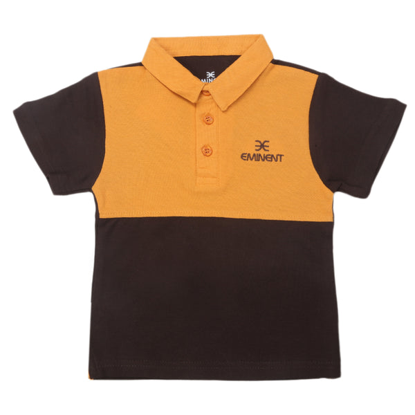 Eminent Boy's Half Sleeves Polo T-Shirt - Mustard, Kids, Boys T-Shirts, Eminent, Chase Value