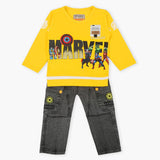 Boys Full Sleeves Suit - Yellow, Boys Sets & Suits, Chase Value, Chase Value