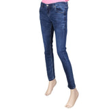Women's Denim Pant - Dark Blue, Women, Pants & Tights, Chase Value, Chase Value