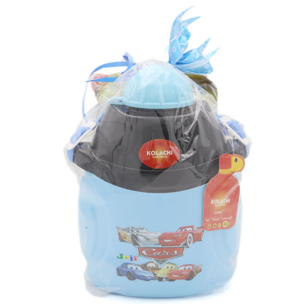 Water Bottle 600 ML with Lunch Box - Red, Kids, Tiffin Boxes And Bottles, Chase Value, Chase Value
