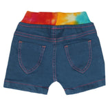 New-Born Girls Denim Short - Blue, Kids, Skirts And Pants, Chase Value, Chase Value