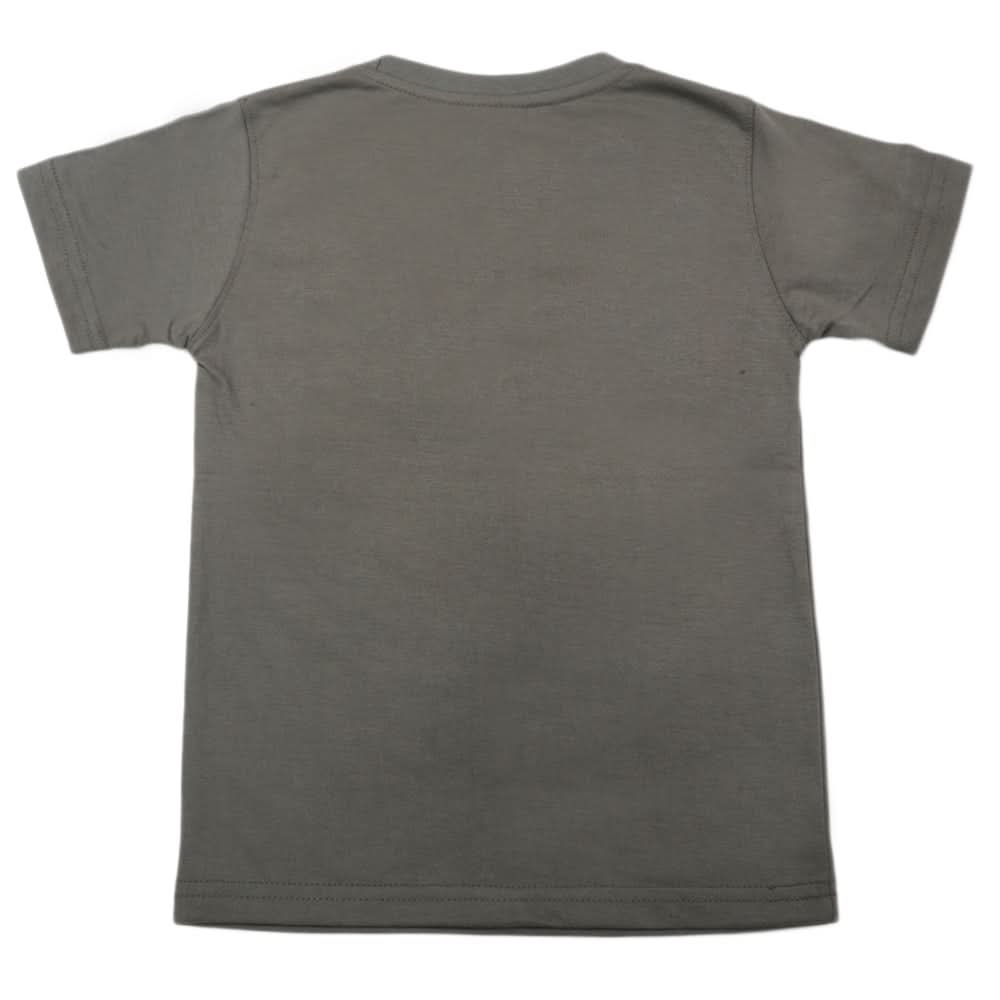 Boys Half Sleeves T-Shirt - Olive Green, Kids, Boys T-Shirts, Chase Value, Chase Value