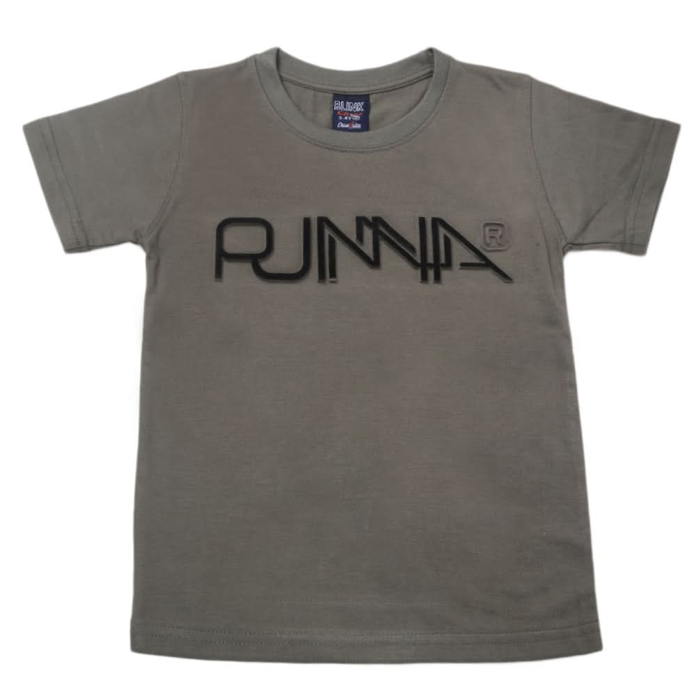Boys Half Sleeves T-Shirt - Olive Green, Kids, Boys T-Shirts, Chase Value, Chase Value